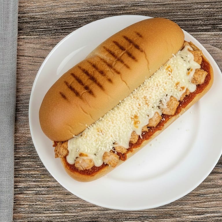 Delicious Chicken Parmesan Sub