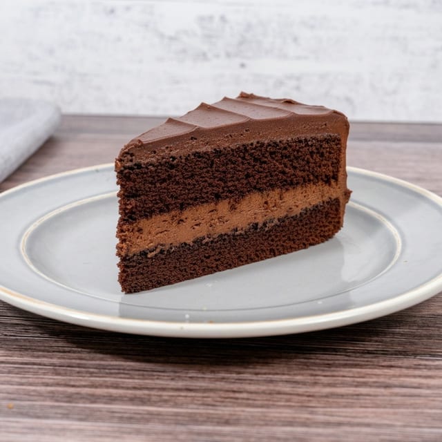 Slice of Chocolate Cake.