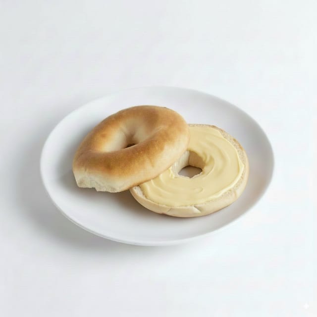 Bagel with Butter.