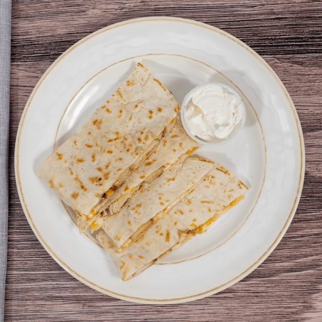 Chicken Quesadilla.