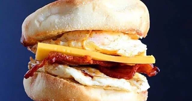 Bacon Egg & Cheese Sandwich.