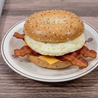 Turkey Bacon Egg & Cheese Sandwich